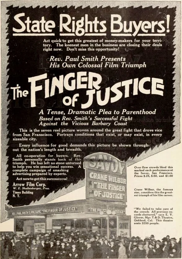 The Finger of Justice poster