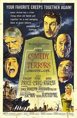 The Comedy of Terrors poster