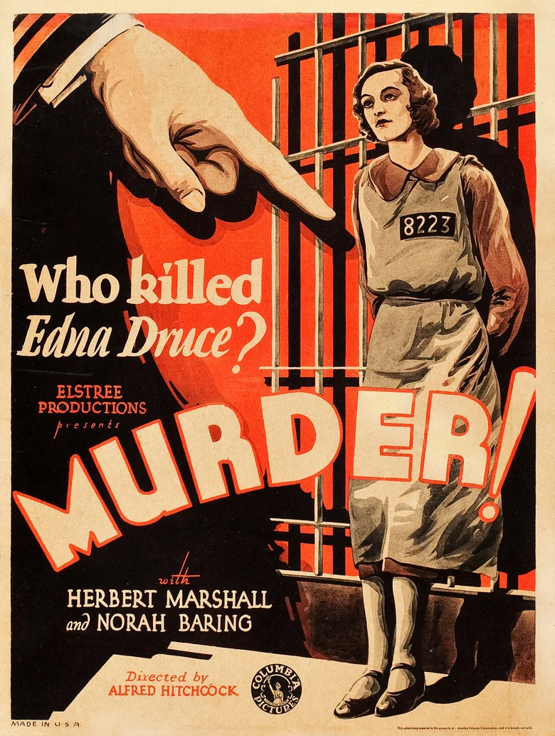 Murder! poster