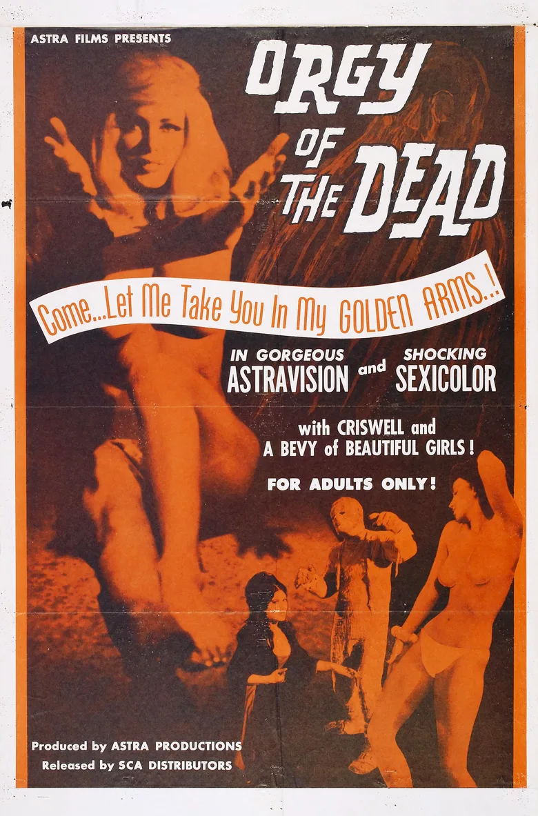 Orgy of the Dead poster