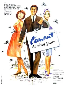 L'Amant de cinq jours poster