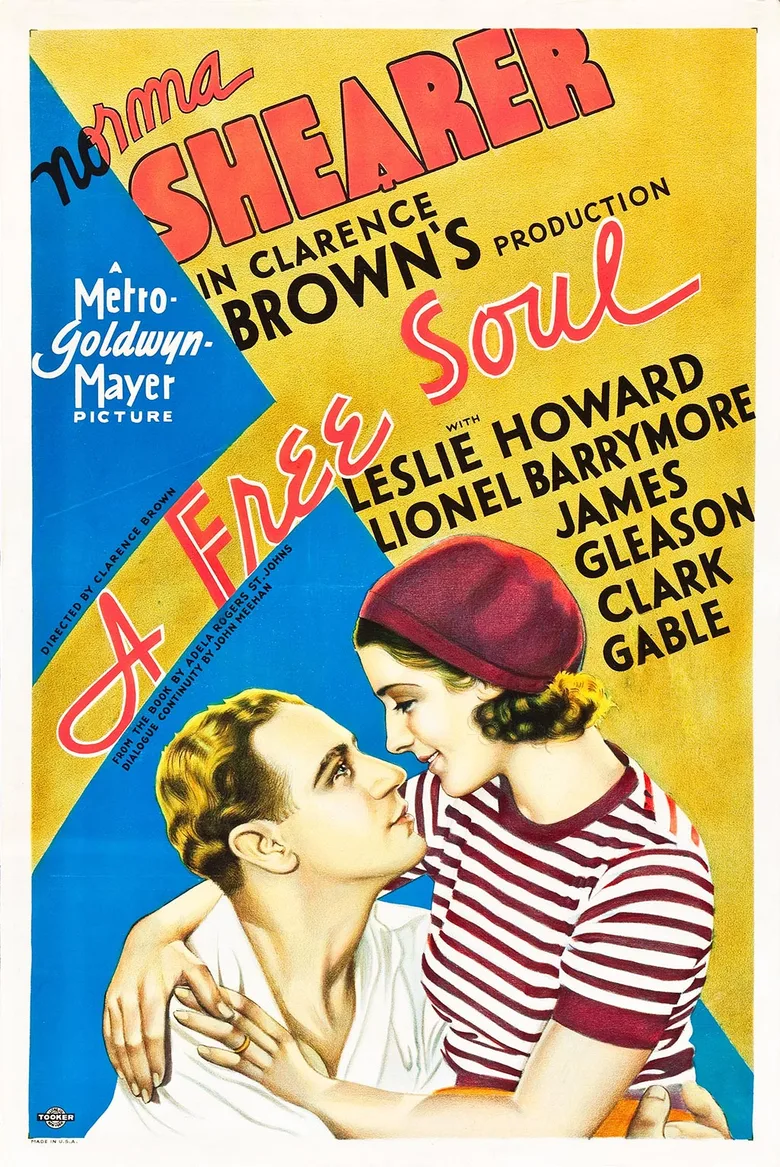 A Free Soul poster