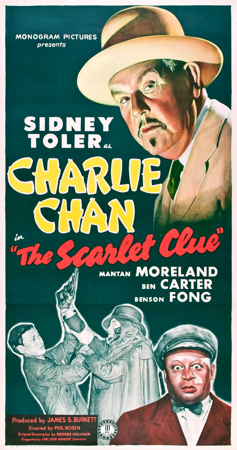 The Scarlet Clue poster