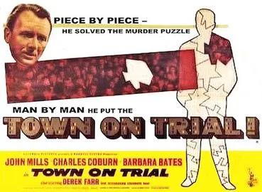 Town on Trial poster