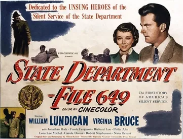 State Department: File 649 poster