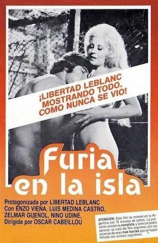 Furia en la isla poster