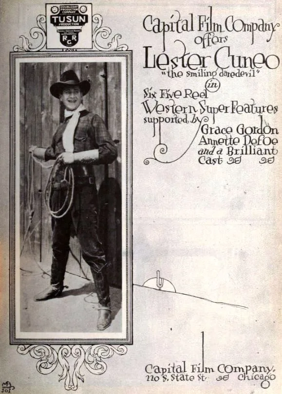 Lone Hand Wilson poster