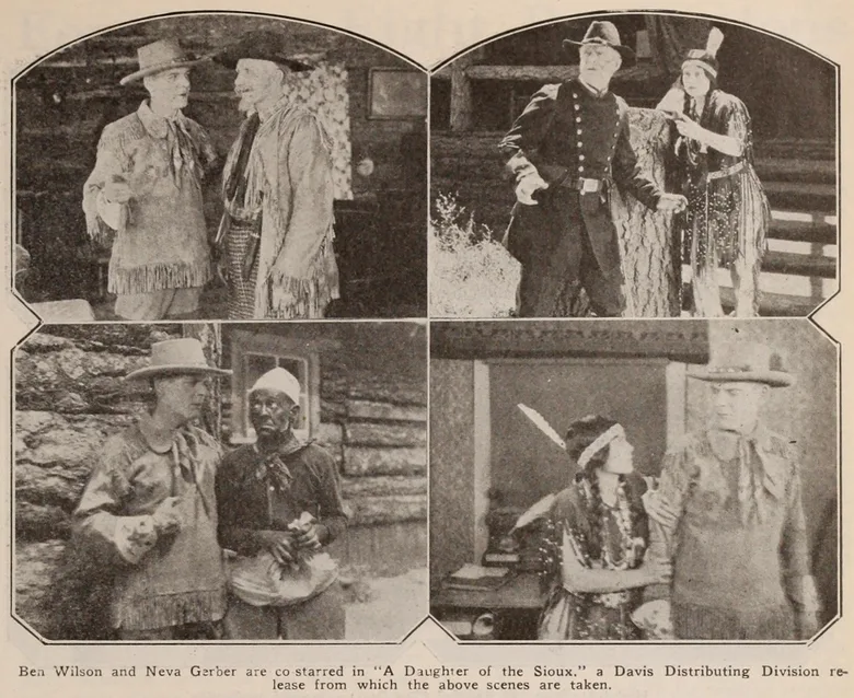 A Daughter of the Sioux poster