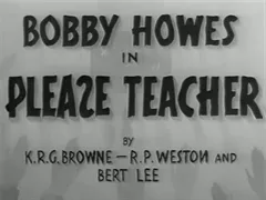 Please Teacher poster