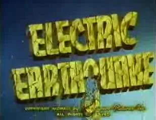 Electric Earthquake poster