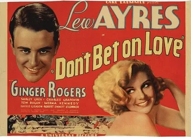 Don't Bet on Love poster