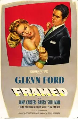 Framed poster