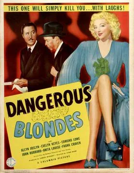 Dangerous Blondes poster