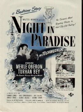 Night in Paradise poster