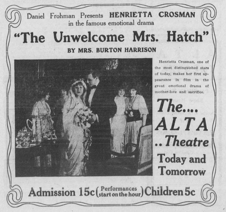 The Unwelcome Mrs. Hatch poster