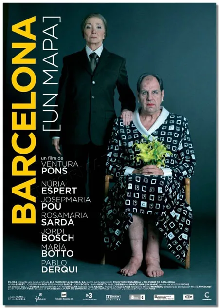 Barcelona (un mapa) poster
