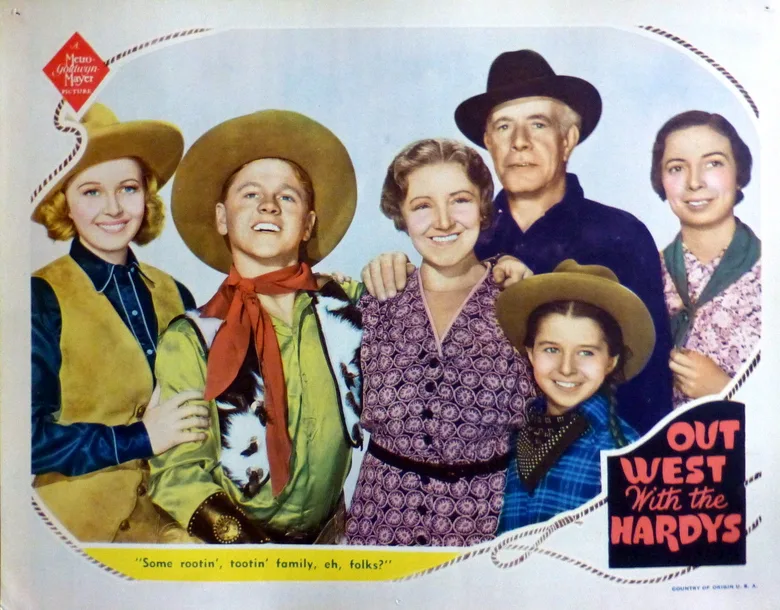 Out West with the Hardys poster