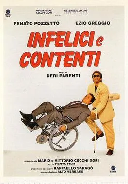 Infelici e contenti poster