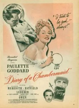 The Diary of a Chambermaid poster