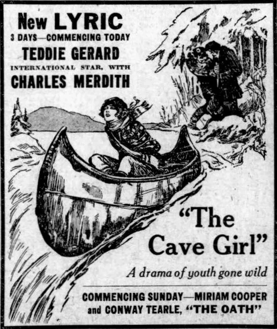 The Cave Girl poster