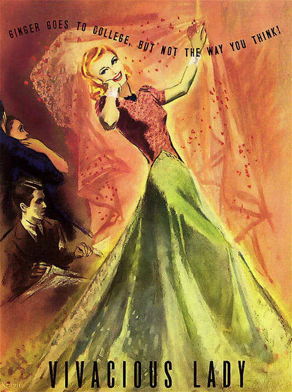 Vivacious Lady poster