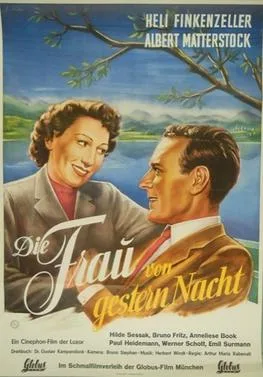 The Woman from Last Night poster