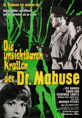 The Invisible Dr. Mabuse poster