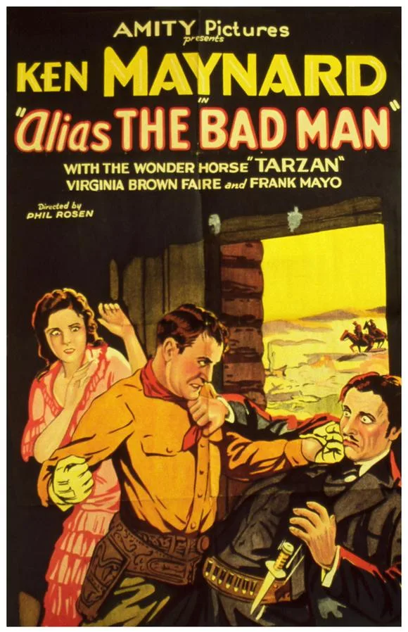 Alias the Bad Man poster