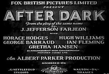After Dark poster