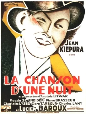 La chanson d'une nuit poster