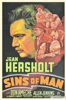 Sins of Man poster