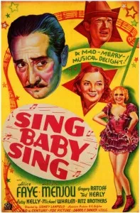 Sing, Baby, Sing poster