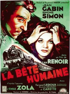 La Bête Humaine poster
