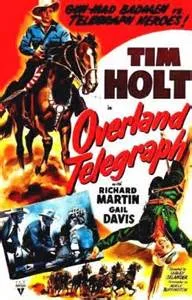 Overland Telegraph poster