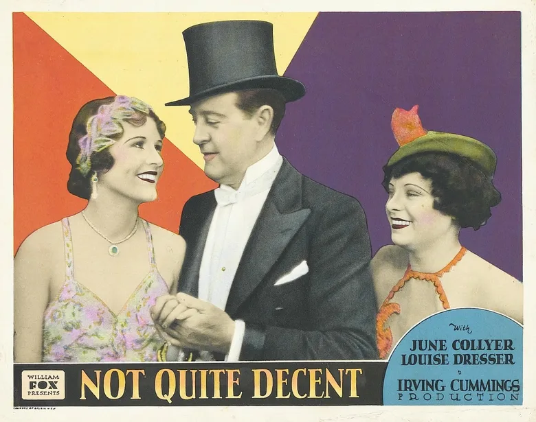 Not Quite Decent poster