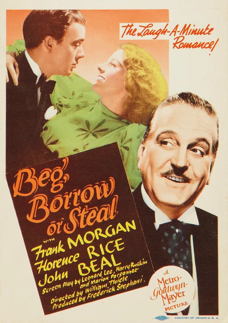 Beg, Borrow or Steal poster