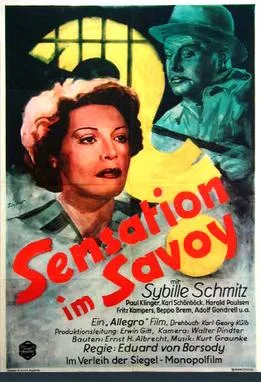Sensation in Savoy poster