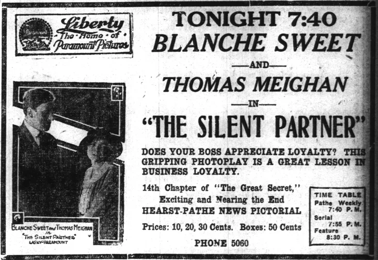 The Silent Partner poster