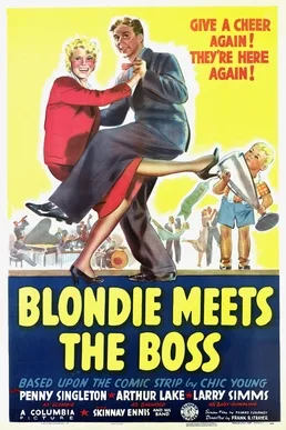 Blondie Meets the Boss poster