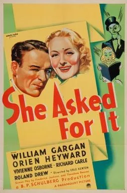 She Asked for It poster