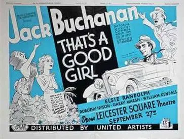 That's a Good Girl poster