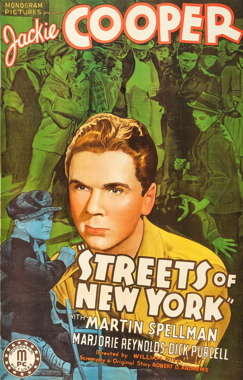 The Streets of New York poster
