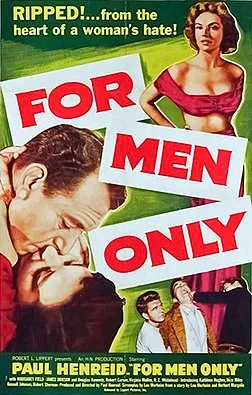 For Men Only poster