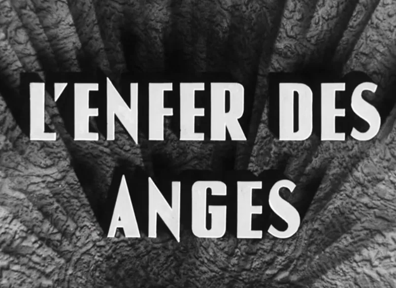 L'enfer des anges poster