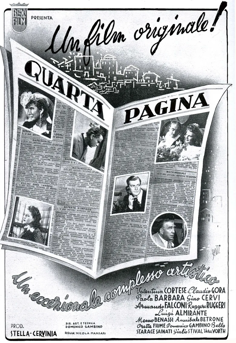 Quarta pagina poster