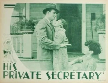 His Private Secretary poster