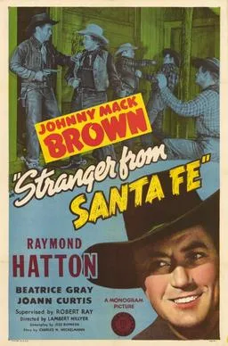 Stranger from Santa Fe poster