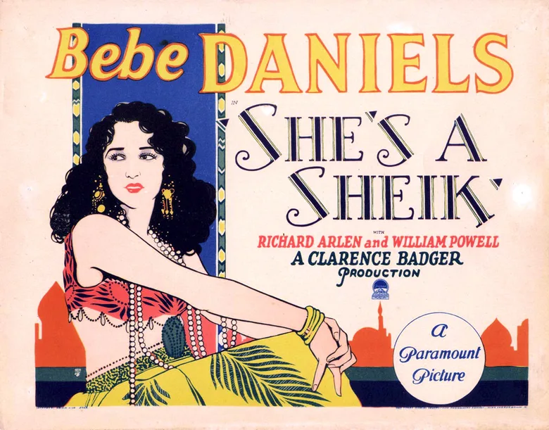 She's a Sheik poster
