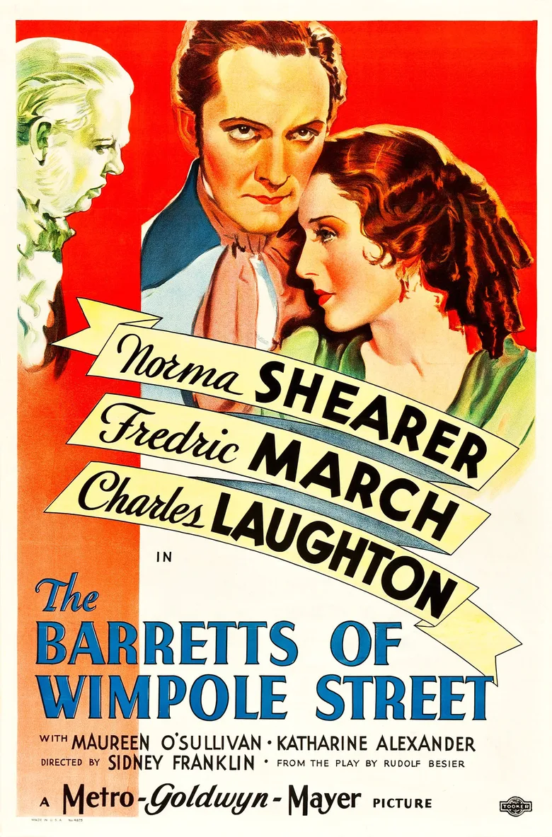 The Barretts of Wimpole Street poster