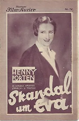 Skandal um Eva poster